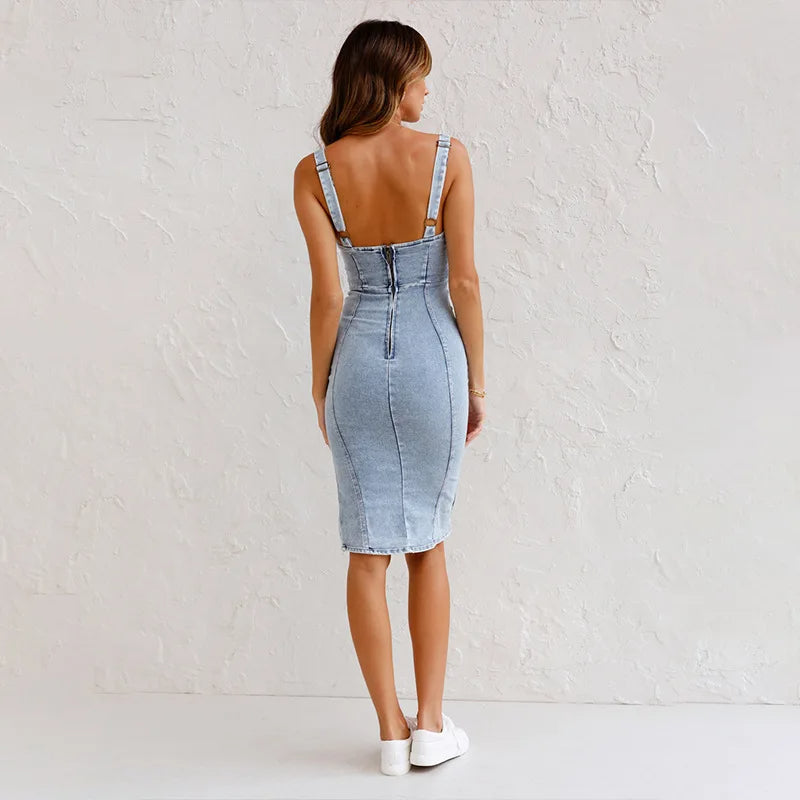 MARA - Denim jurk