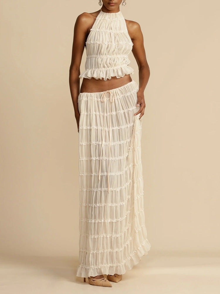 ROSALIE PLEATED SET