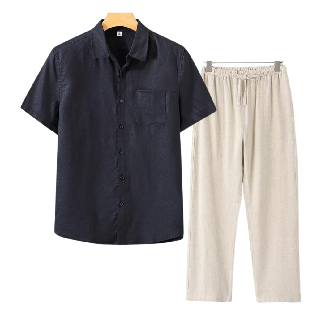 NIXLY LINEN COMBO (SHORTSLEEVE)