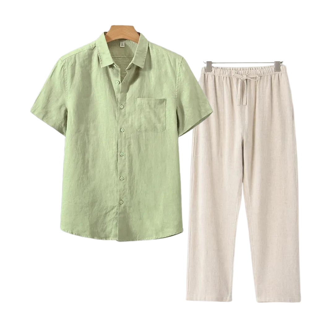 NIXLY LINEN COMBO (SHORTSLEEVE)