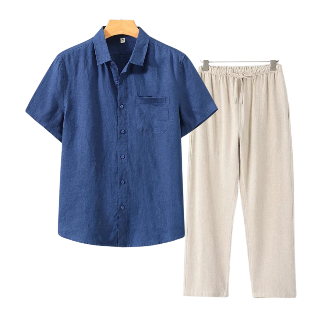 NIXLY LINEN COMBO (SHORTSLEEVE)