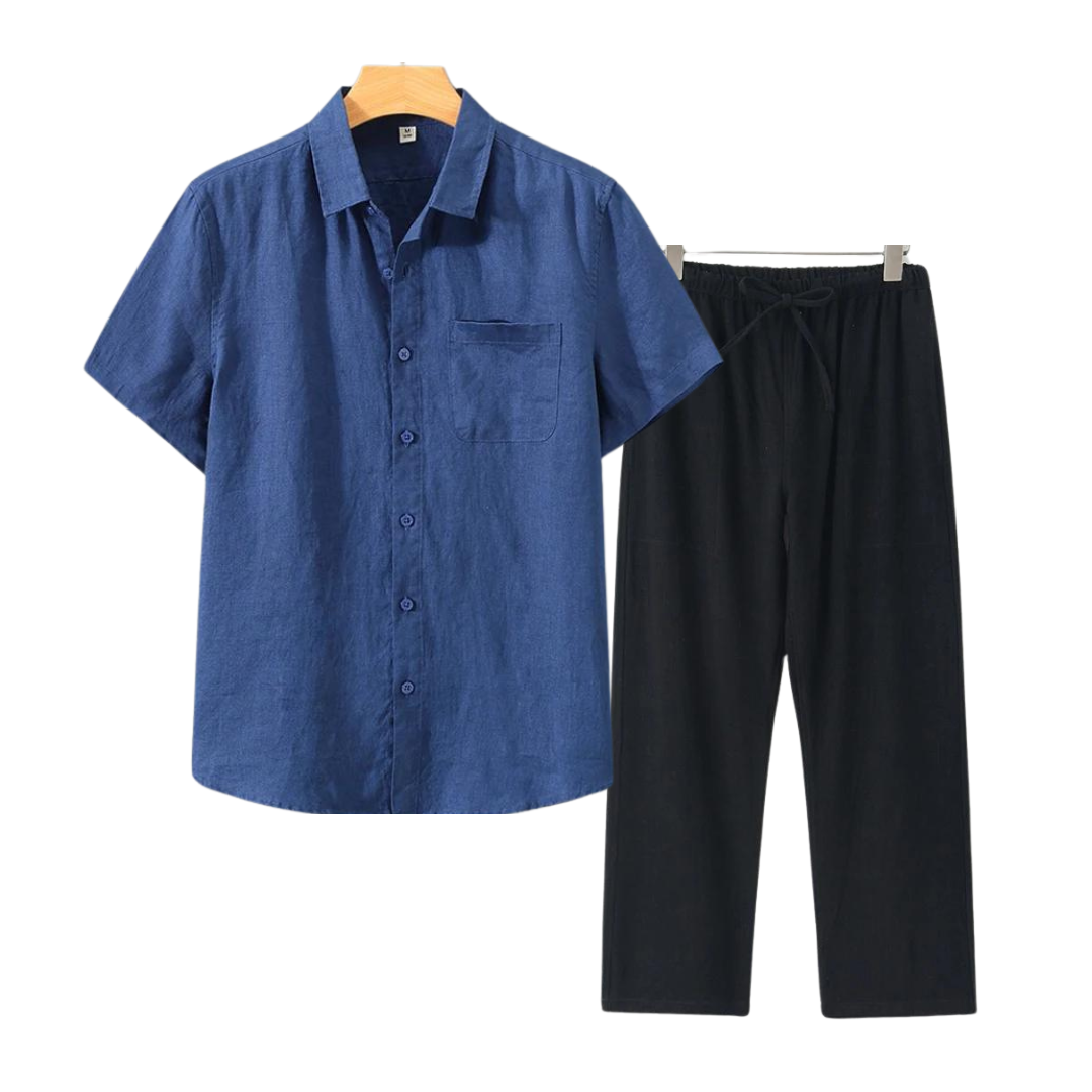 NIXLY LINEN COMBO (SHORTSLEEVE)