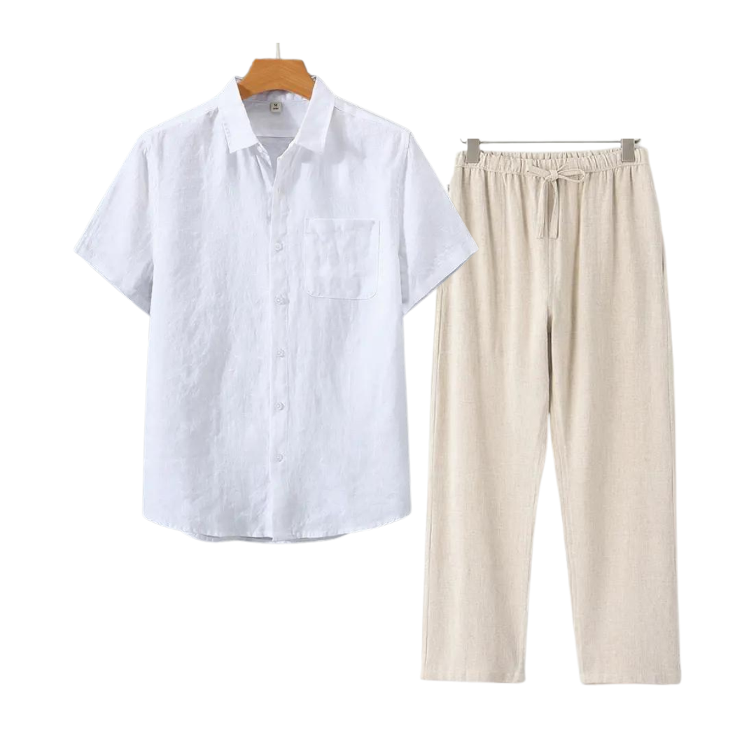 NIXLY LINEN COMBO (SHORTSLEEVE)