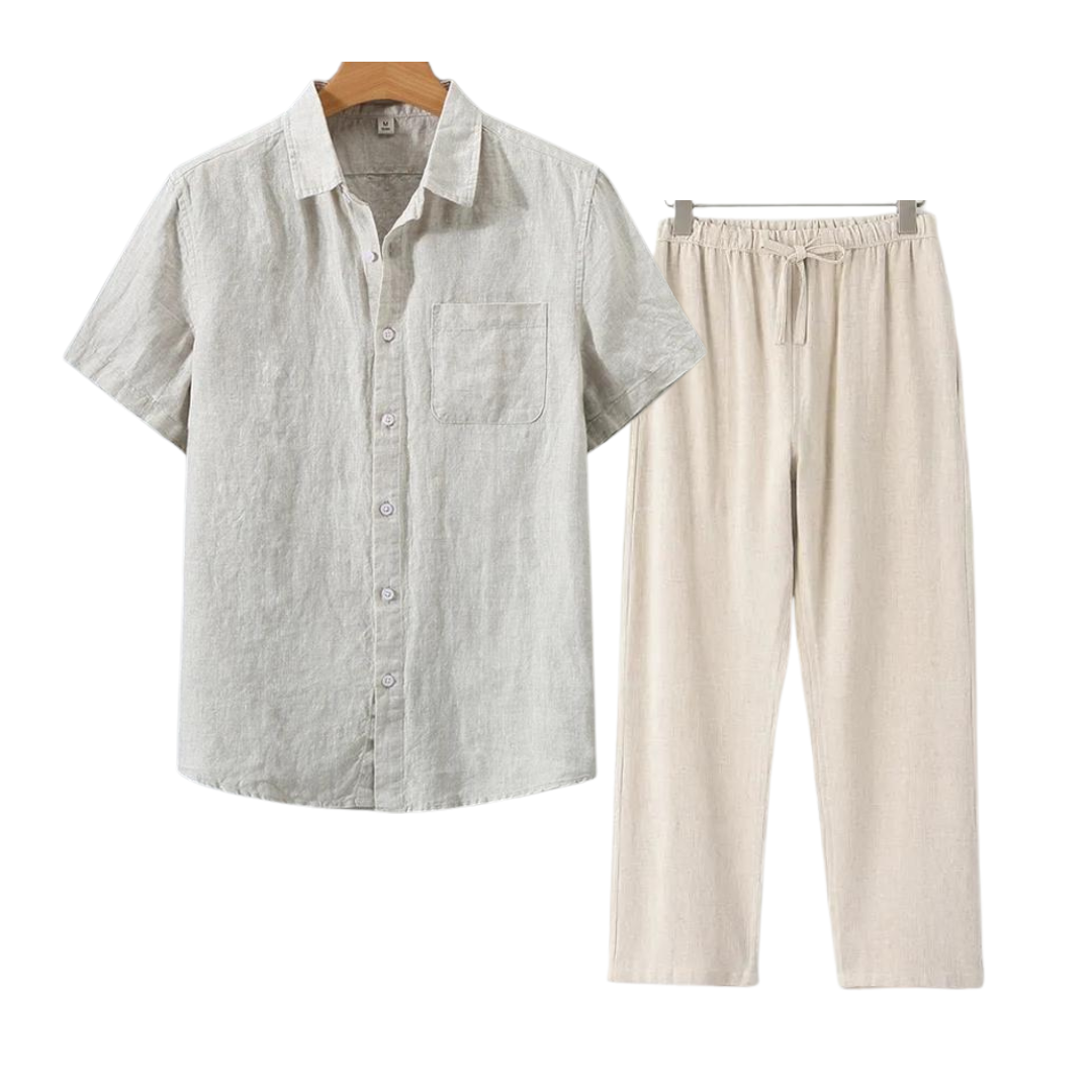 NIXLY LINEN COMBO (SHORTSLEEVE)