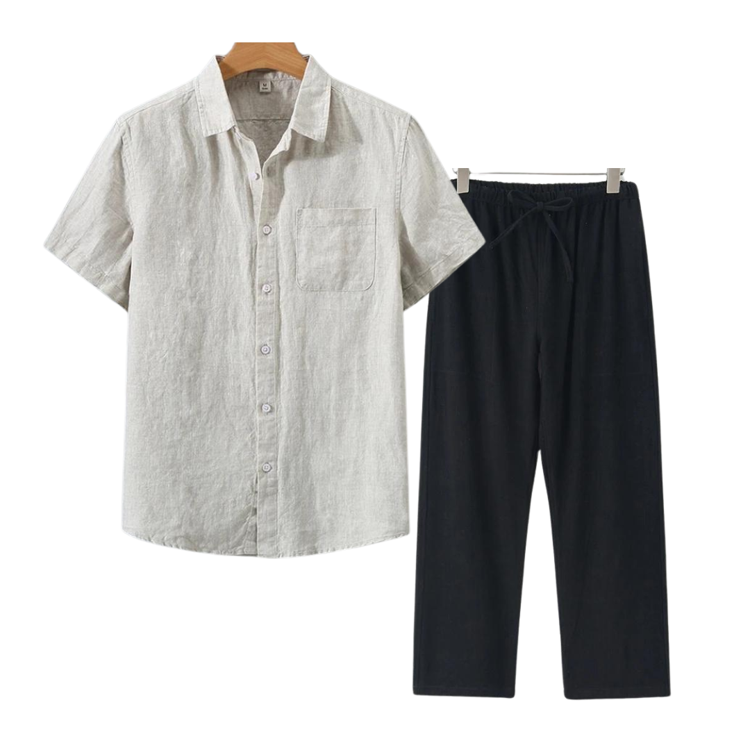 NIXLY LINEN COMBO (SHORTSLEEVE)